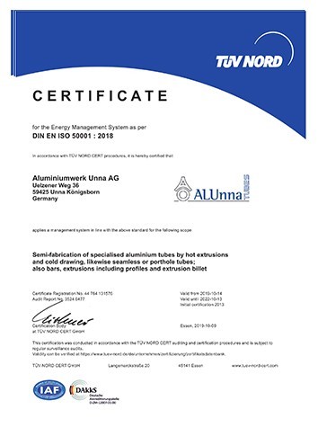 EN ISO 50001能源管理體系認證